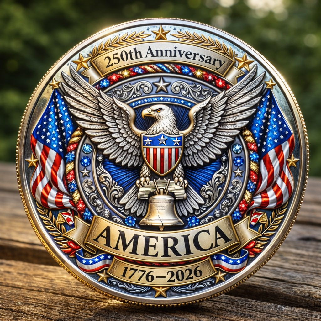 🌞Summer Sale 60% OFF - U.S 250th Anniversary Commemorative Coin